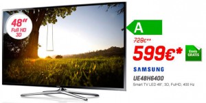 Smart TV Samsung UE48J6400 FullHD 3D - Oferlandia.com
